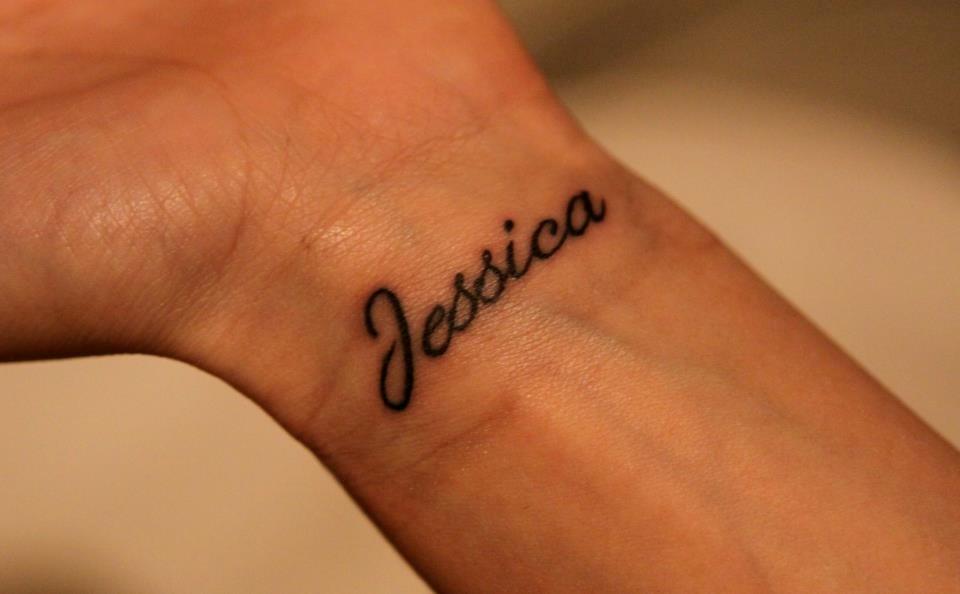 Kvinde Frk. Christensen - Min første tus, lavet d. 28 nov. 12 - Der står jessica, og ja det er min hest :-)  billede 6