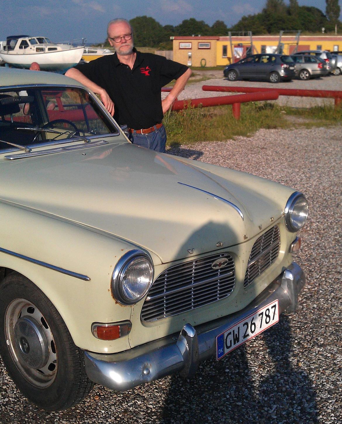 Mand Stig Colbjørn Nielsen - På sommertud med min Volvo Amazon HGV fra 1966 billede 1