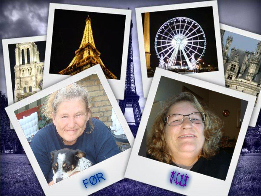 Kvinde Jytte Holger  - Et før og nu billed billede 6