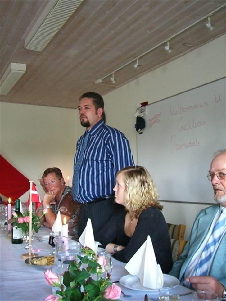 Barnedåb! - Far holder tale til resten billede 13