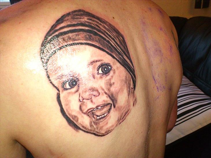Mandens Tattoo - Lige efter den er færdig. billede 0