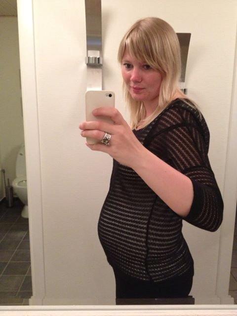 Min graviditet med tvillingerne <3 - 15+0 Om aftenen. billede 26