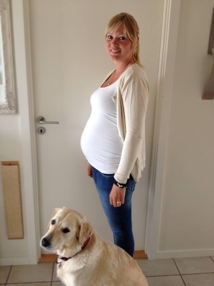 Min graviditet med tvillingerne <3 - 19+2 
Storesøster Malou er med <3 billede 32