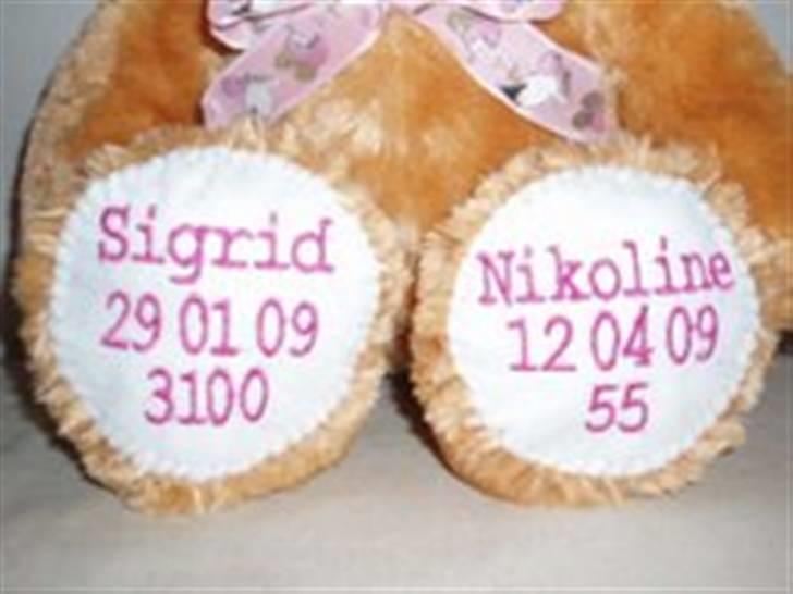 Sigrids dåbsbamse billede 3
