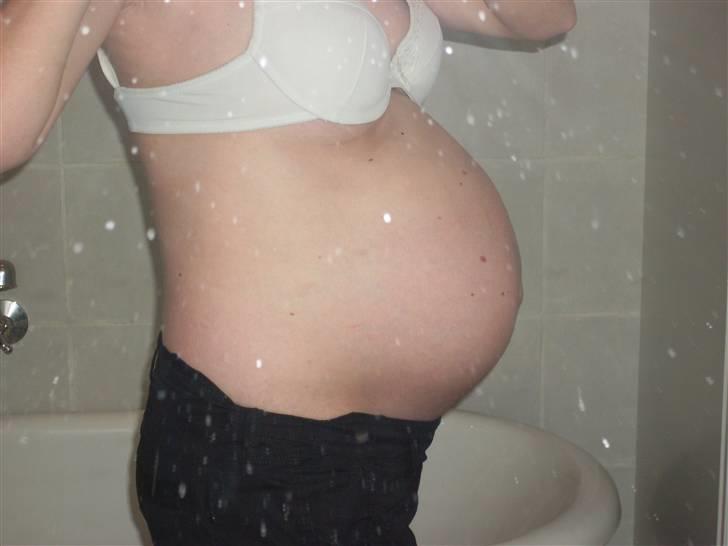 Mavebilleder med tvillinger - Uge 24+3.
Vægten siger nu +13 kg. Pyha det går stærkt. billede 4