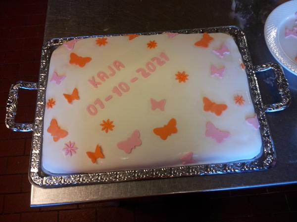 Min først fondant kage