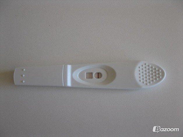 Streg graviditetstest hvid på Svag streg