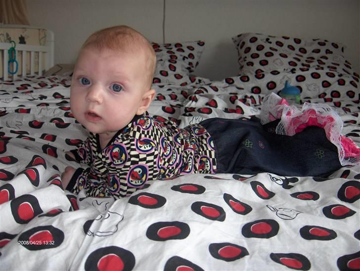 Pige KATRINE - knapt 5 mdr og hun er på :-D billede 8