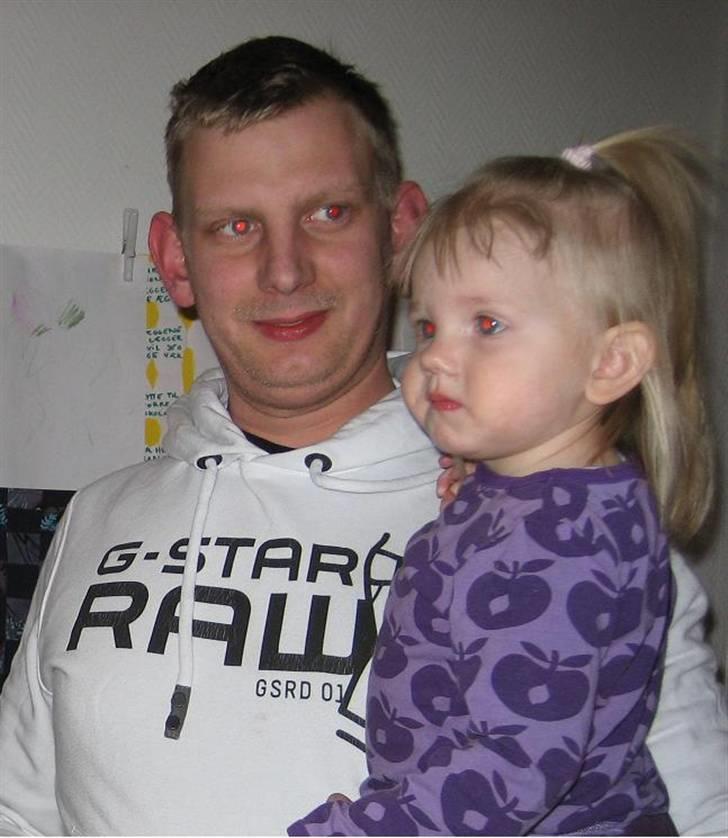 Pige Malika Marie - far og datter  billede 7