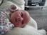 Pige Katrine Hoxer - Katrine ca 3 dage gammel.