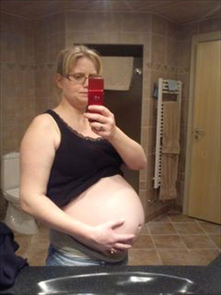 Pige Katrine Hoxer - uge 35+1 billede 11