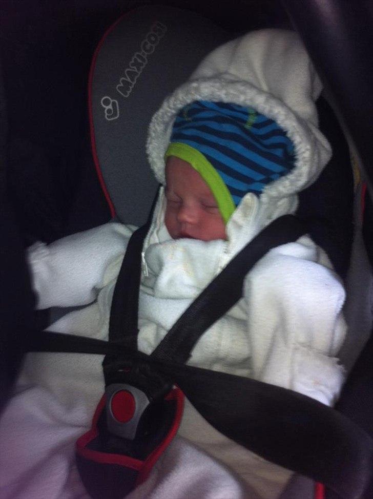 Dreng Silas - På vej hjem fra sygehuset.  billede 10