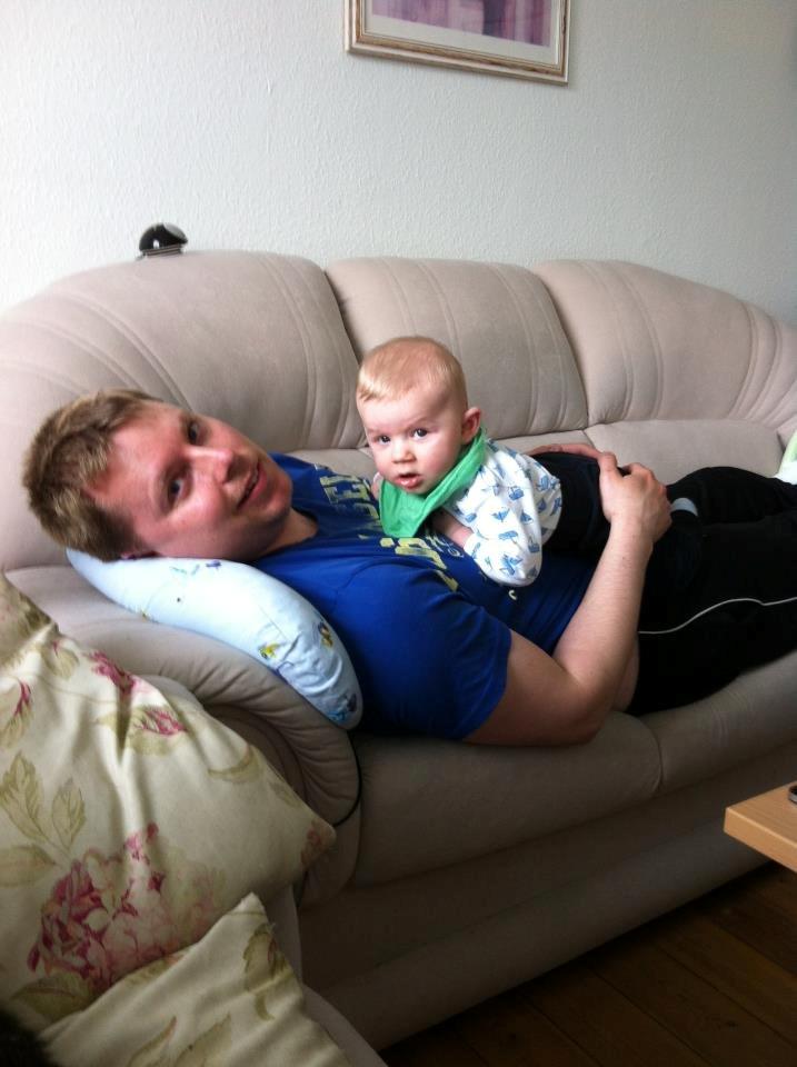 Dreng Lucas Westergaard Petersen - Far og søn. Drengene i mit liv <3 billede 2