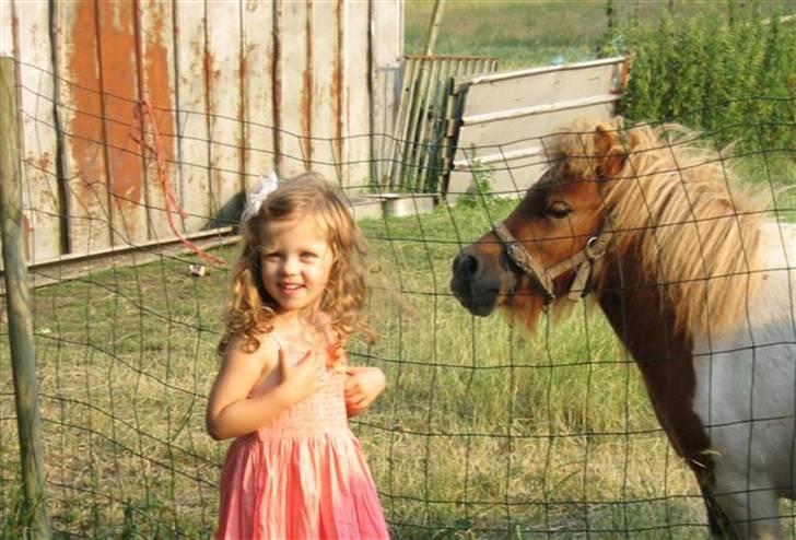 Pige Makayla - Sammen med sin hest (2 år) billede 9