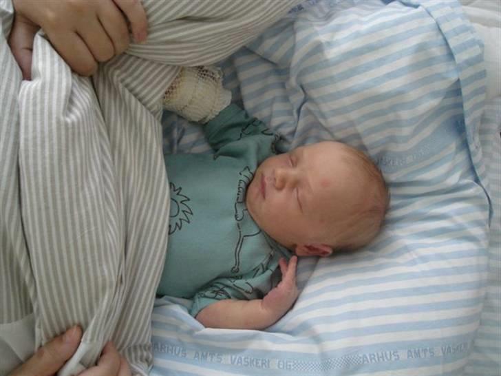 Dreng Jannik - Jannik 3 dage gammel på randers sugehus billede 2