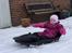 Pige Sascha - Ude i sneen 14 februar-10