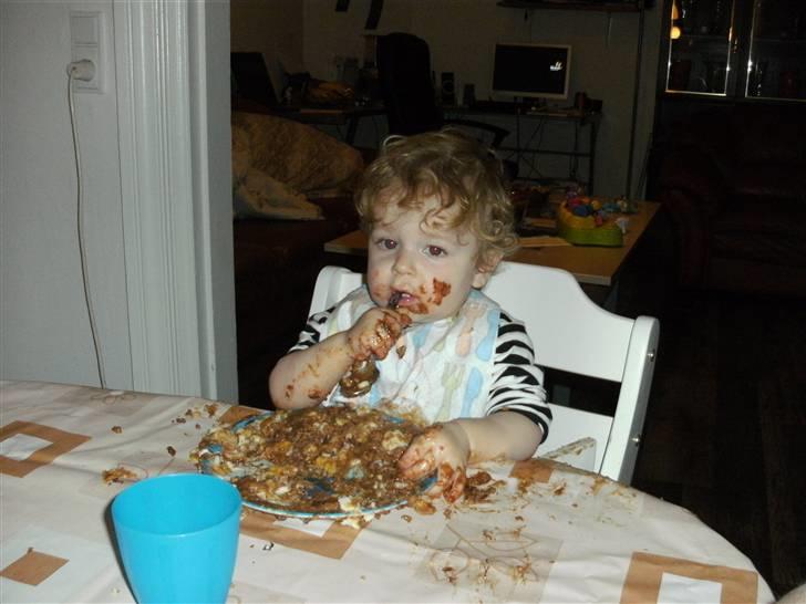 Dreng Noah - så blev han 1 år og der skulle en lagkage til... billede 6