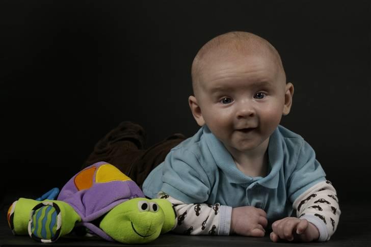 Dreng Patrick - Da han var 4 måneder, taget ved fotograf billede 1