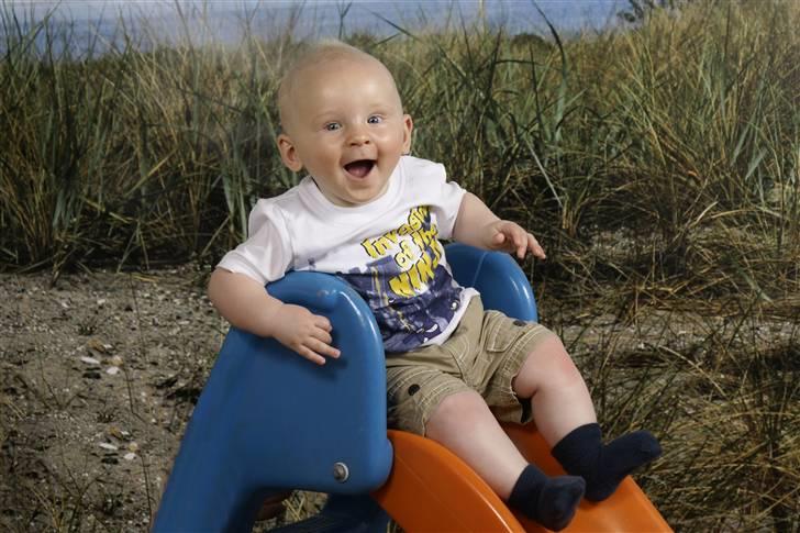 Dreng Patrick - Da han var 7 måneder, taget ved fotograf billede 3