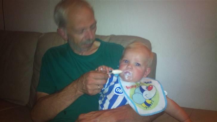 Dreng Patrick Emil Jensen - Patrick & farfar billede 8