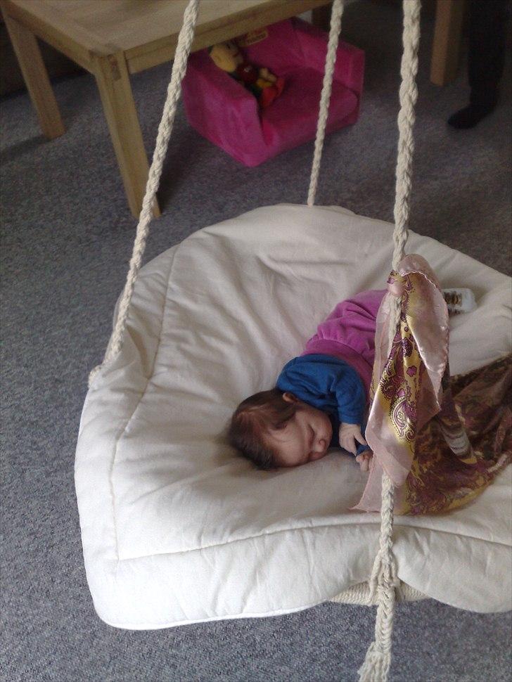 Pige Amalie - her har vi lånt randis gynge billede 15