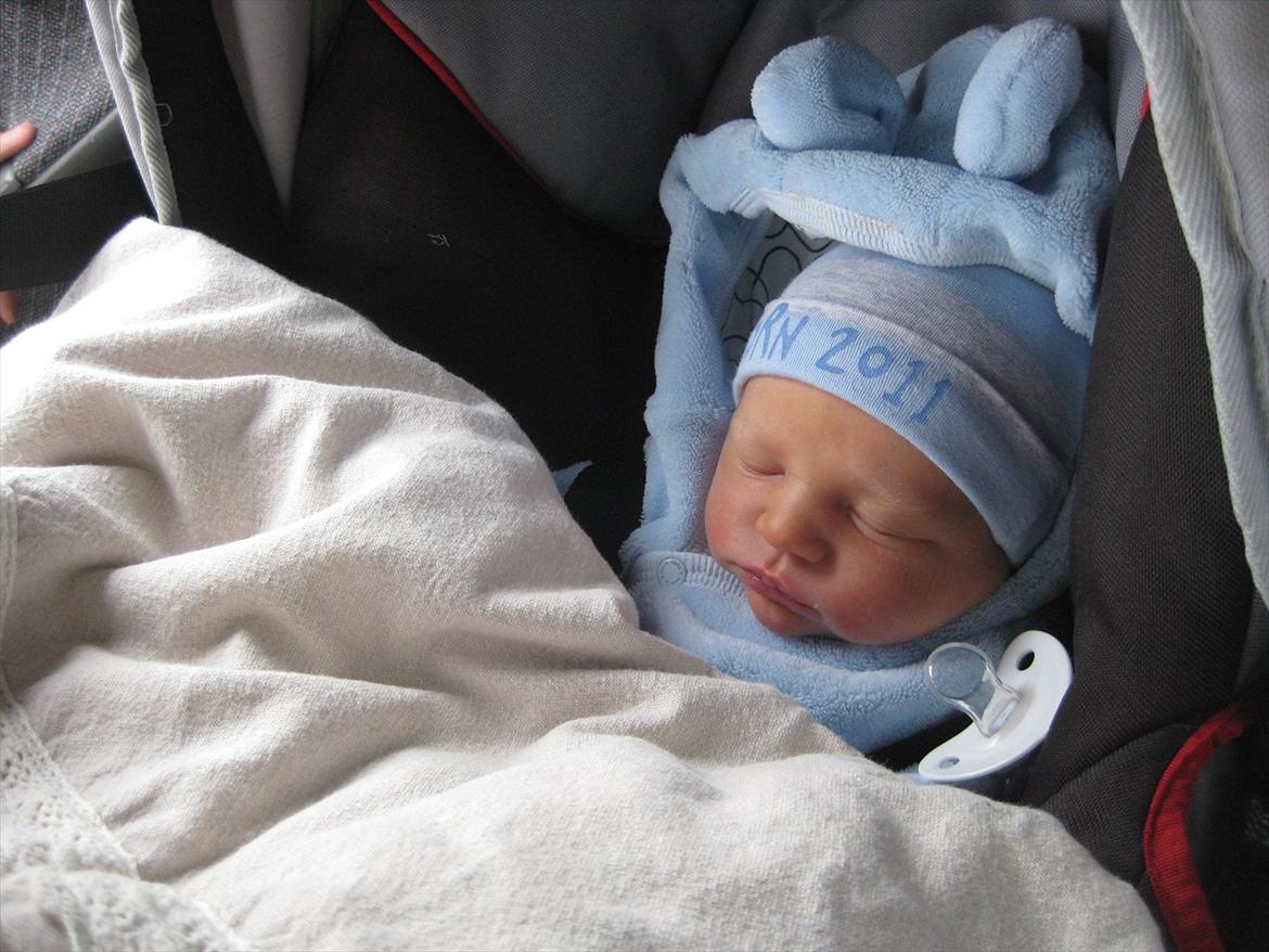 Dreng Alexander Noah - På vej hjem fra sygehuset billede 8