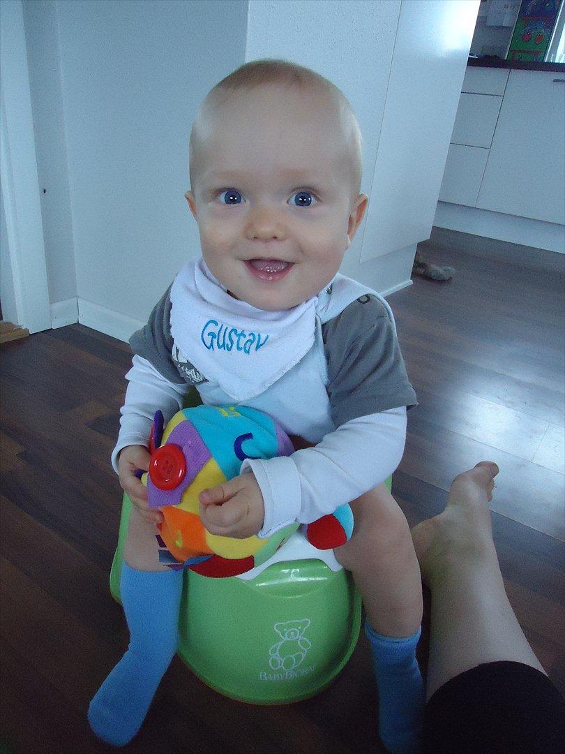 Dreng Gustav <3 - såå dygtig til at side på potte  billede 1