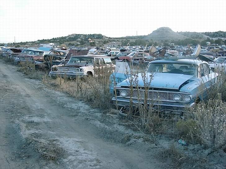 AmerikanerBiler Skrot pladsen. billede 18