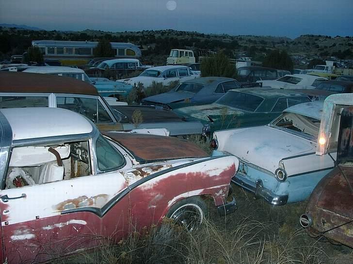 AmerikanerBiler Skrot pladsen. billede 19