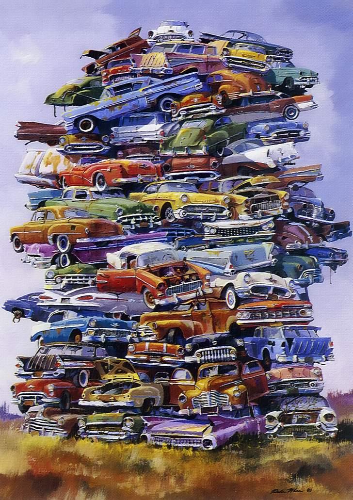 AmerikanerBiler Skrot pladsen. billede 29