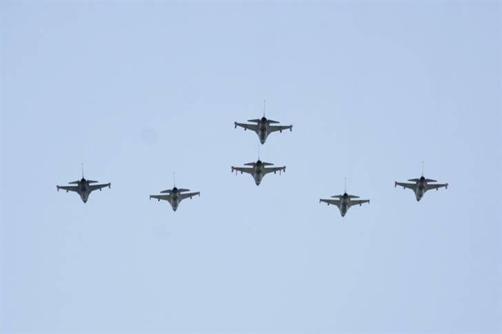 DHB 2008 - Race, brændere osv.  - F16 overflyvning lørdag - Hammerformation. billede 16