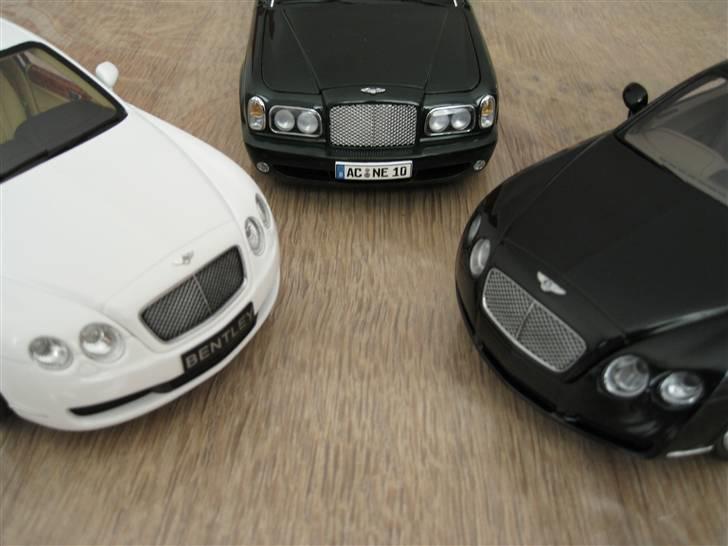 3 x Bentley 1:18 modelbiler billede 34