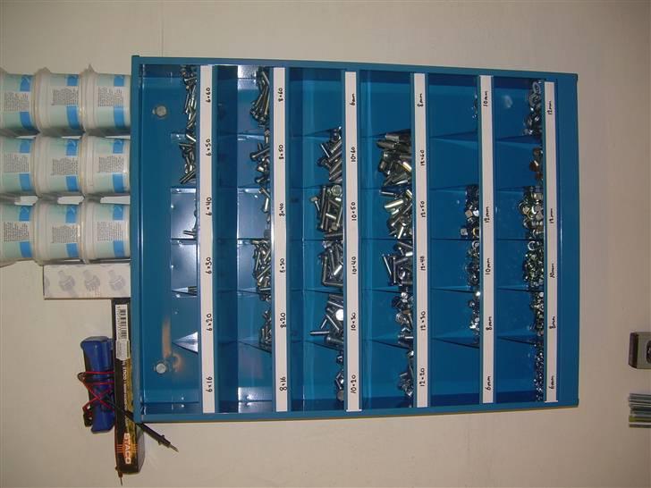 Mit hobby værksted - Mit nye boltsortiment. billede 4