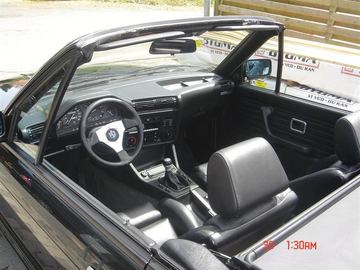 Her er lidt billeder af min Bmw E30 cab. billede 37