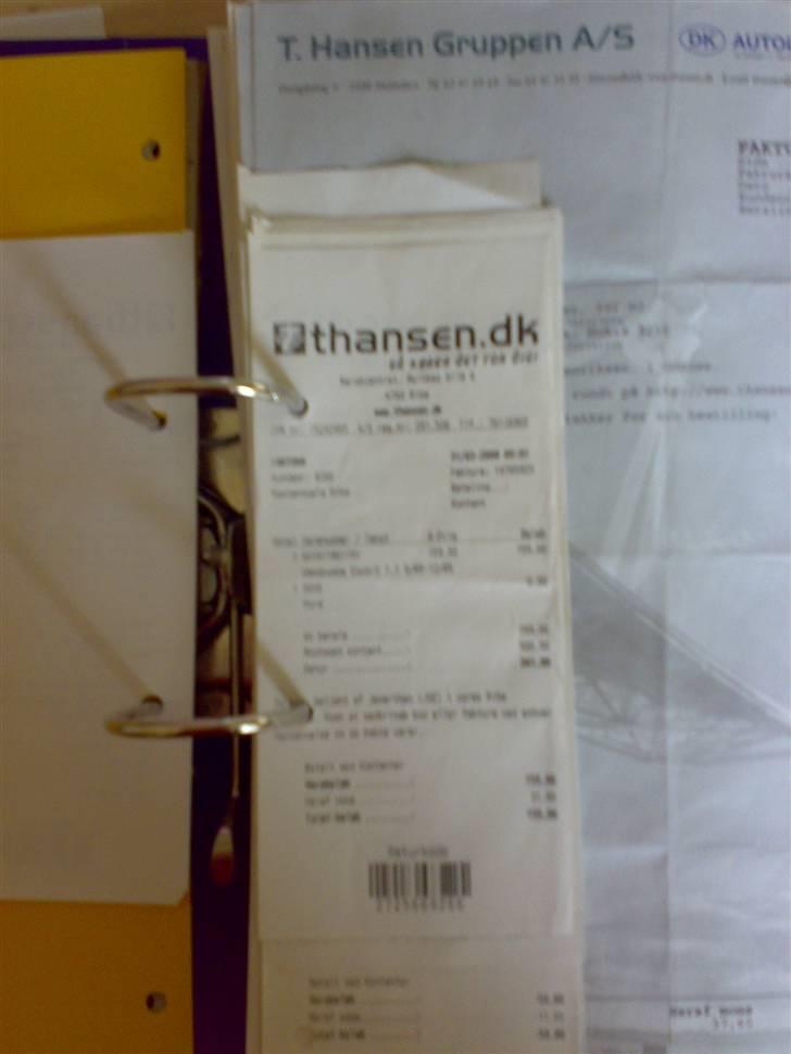 T. Hansen Kvitteringer - En enkelt kvittering mere billede 88