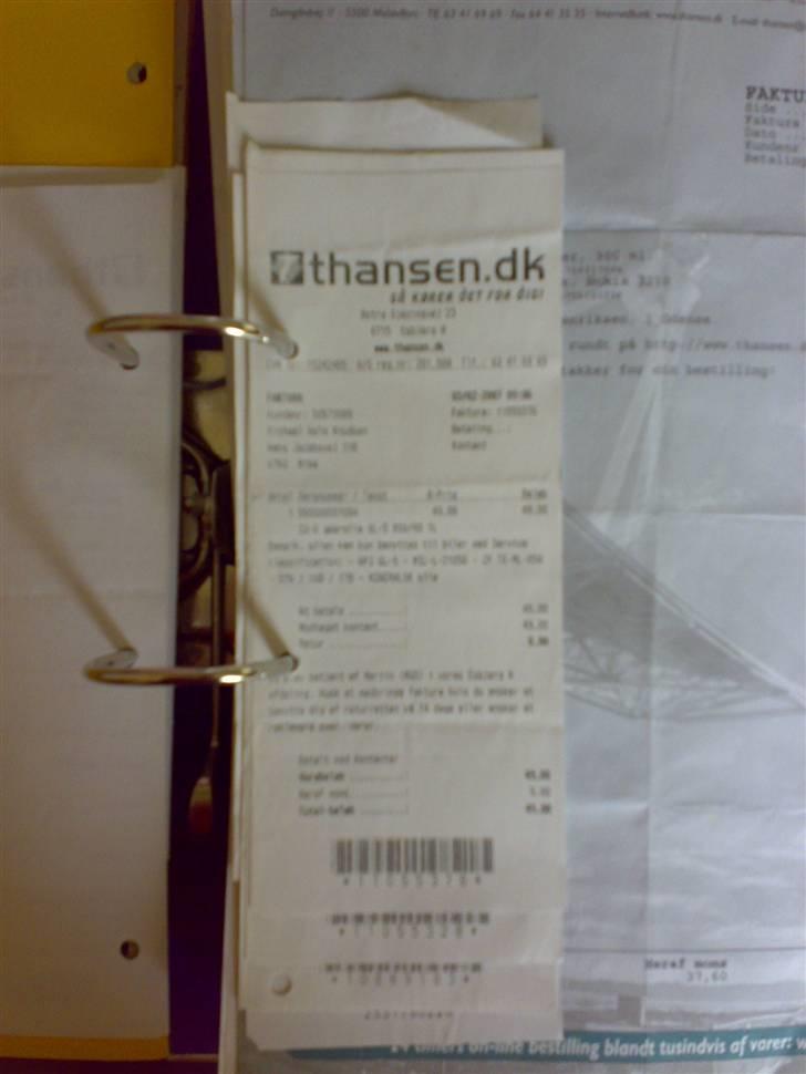 T. Hansen Kvitteringer - En enkelt kvittering mere billede 94