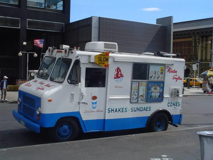 Bilbilleder fra USA (Part 1 af 6 - New York) - En helt igennem original isbil... billede 17