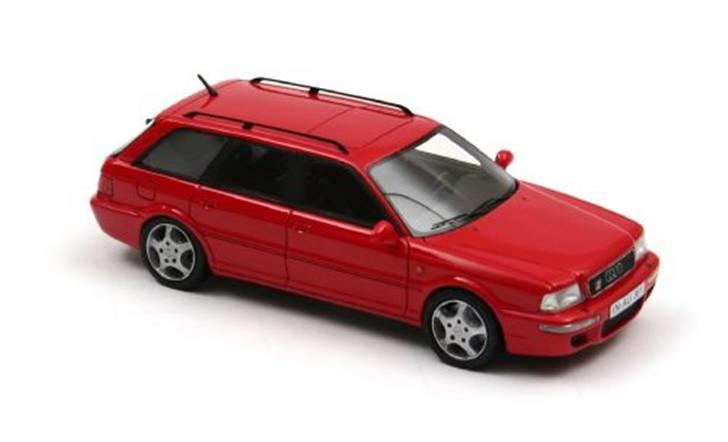 MODEL BILER i størrelse 1:43-1:24 og 1:18  - Rød Audi RS2 Avant fra Neo diecast.

Str: 1:43 billede 147