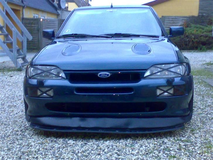 Ford escort 2,0 16v 4x4 turbo cosworth - Ved ikke hvad der gik galt den dag, men synes nu det var meget sjov.. billede 21