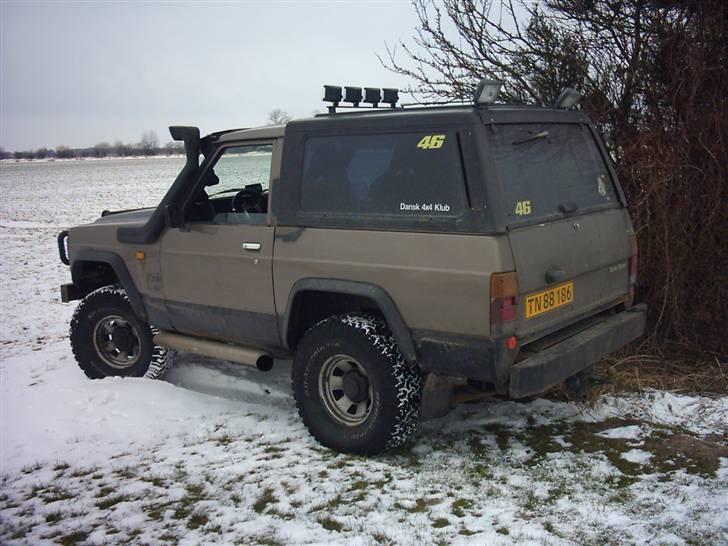 Ford escort 2,0 16v 4x4 turbo cosworth - Min gamle stakkels datsun nissan patrol 3,3 td fra 84. dejligt kørertøj når der er sne. men det er så også det.. billede 41