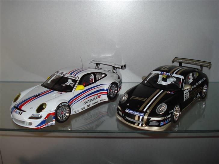 Modelbiler 1:18 1:43 1:87 m.m. - Porsche 997 GT3 RSR og Porsche 997 GT3 CUP VIP CAR. billede 80