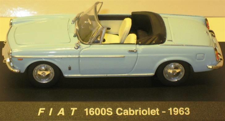 Mine 1:43 modelbiler - FIAT 1600S Cabriolet, Norev billede 79