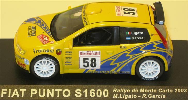 Mine 1:43 modelbiler - FIAT Punto S1600 billede 82
