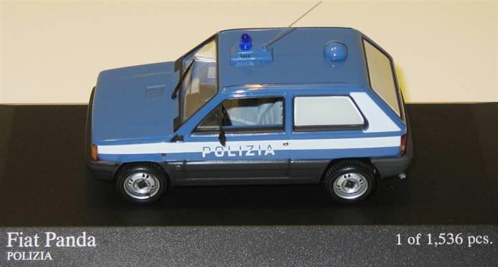 Mine 1:43 modelbiler - FIAT Panda Polizia 1980, Minichamps billede 86