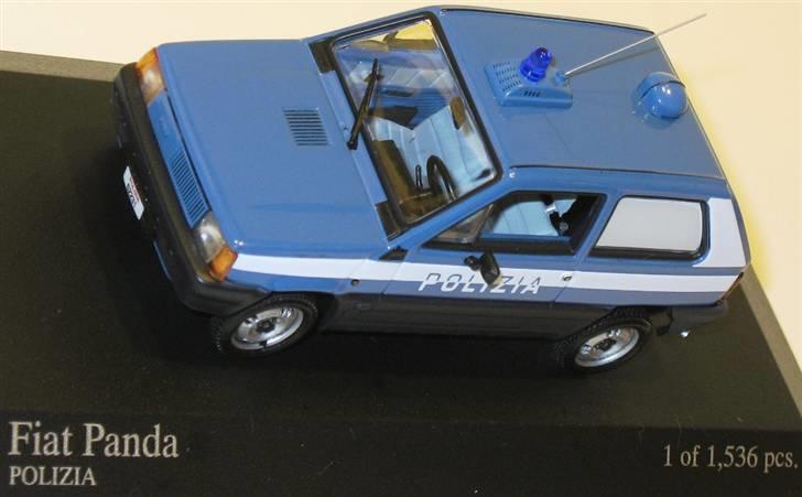 Mine 1:43 modelbiler - FIAT Panda Polizia 1980, Minichamps billede 87