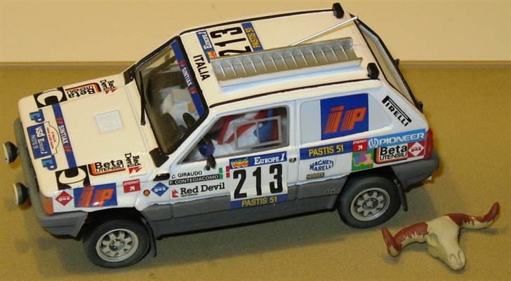 Mine 1:43 modelbiler - FIAT Panda 1984 Paris - Dakar rally, Brumm billede 89