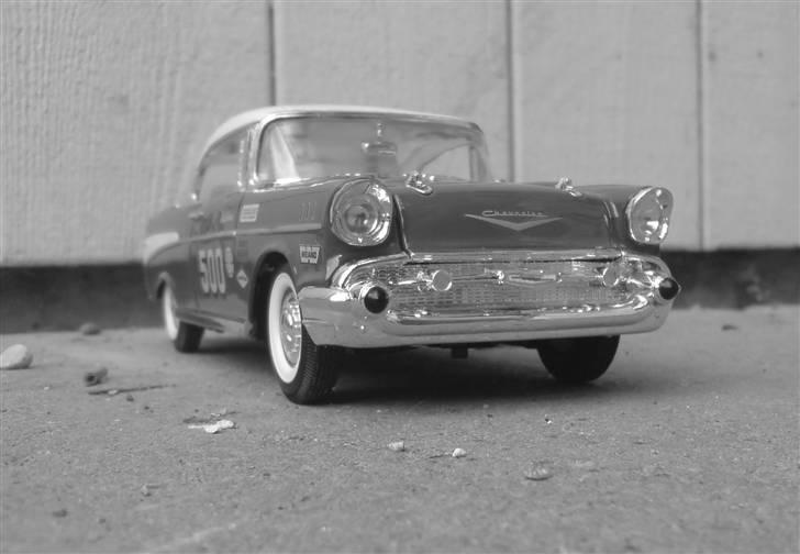 Modelbil 1:24 Chevrolet Belair. billede 4