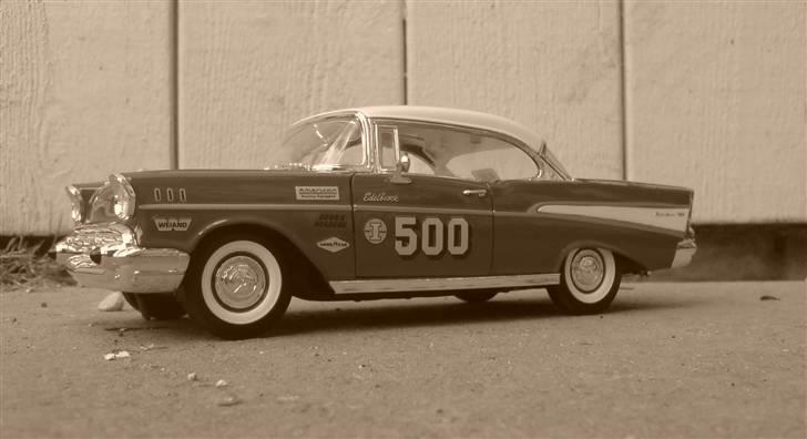 Modelbil 1:24 Chevrolet Belair. billede 9