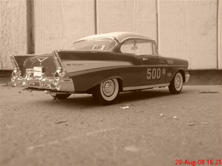 Modelbil 1:24 Chevrolet Belair. billede 6