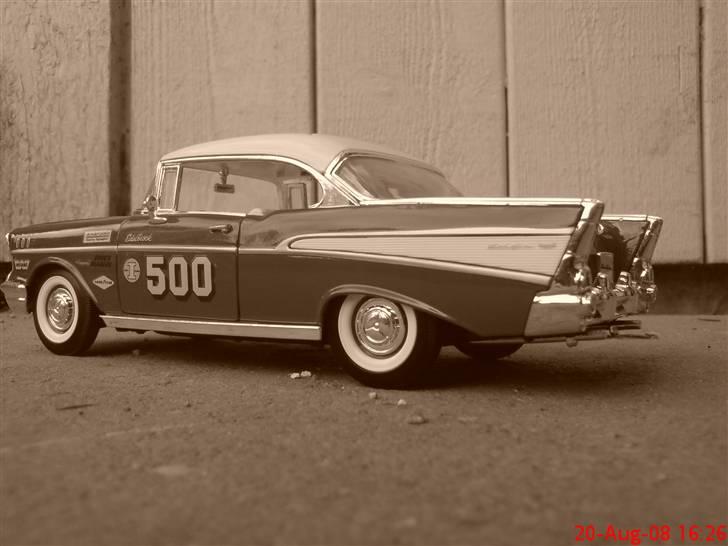 Modelbil 1:24 Chevrolet Belair. billede 8